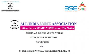 AIMA-MSME Cordially invites you to attend Interactive Session