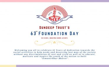 Sundeep Trust 63rd Foundation Day Celebrated on 02nd Oct, 2024