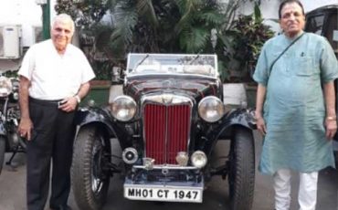 Graciously invited by Shri. Edil Katrak to witness an exquisite collection of Vintage & Classical Cars Collection